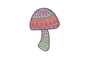 Decorated Mushroom Embroidery Review
